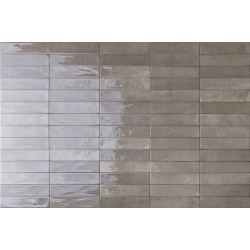 Πλακάκι Rondine 6x25 cm Soho Taupe P5-BST-625 Καφέ Γυαλιστερό